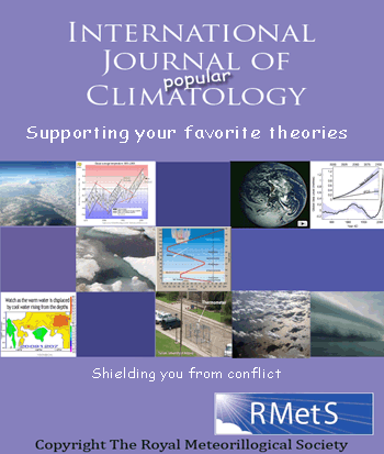 International Journal Of (Popular) Climatology