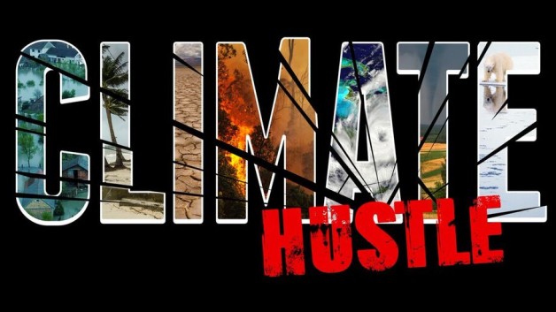 Climate Hustle, Documentary, Logo.