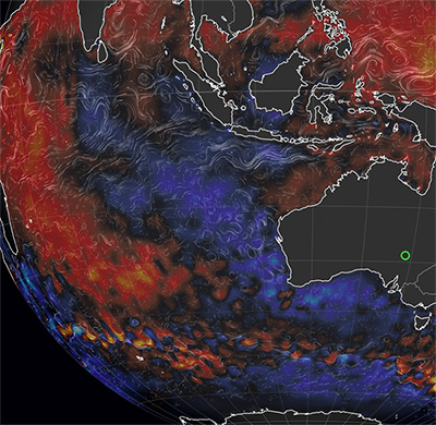 Indian Ocean cooling, 