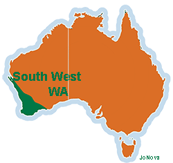 SW WA, Map.