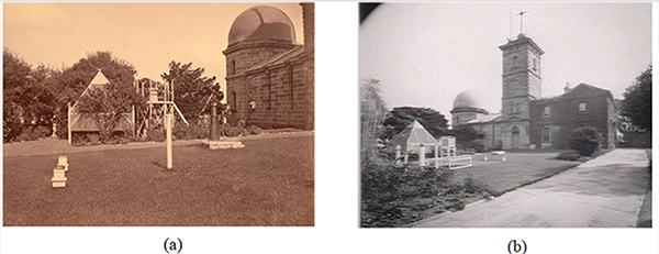 Sydney Observatory, Historical photo. Thermometer, Urban Heath Island Effec t