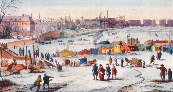 Frost Fair, Painting 1683-84