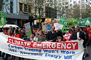 Climate emergency protest, by Takver from Australia