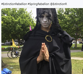 Extinction Rebellion protest