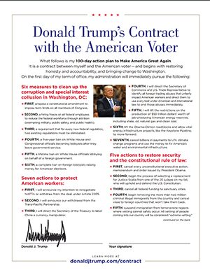 Trump's Contract with the American Voter