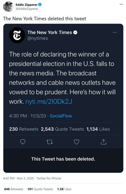 NY Times says The MEdia Choose